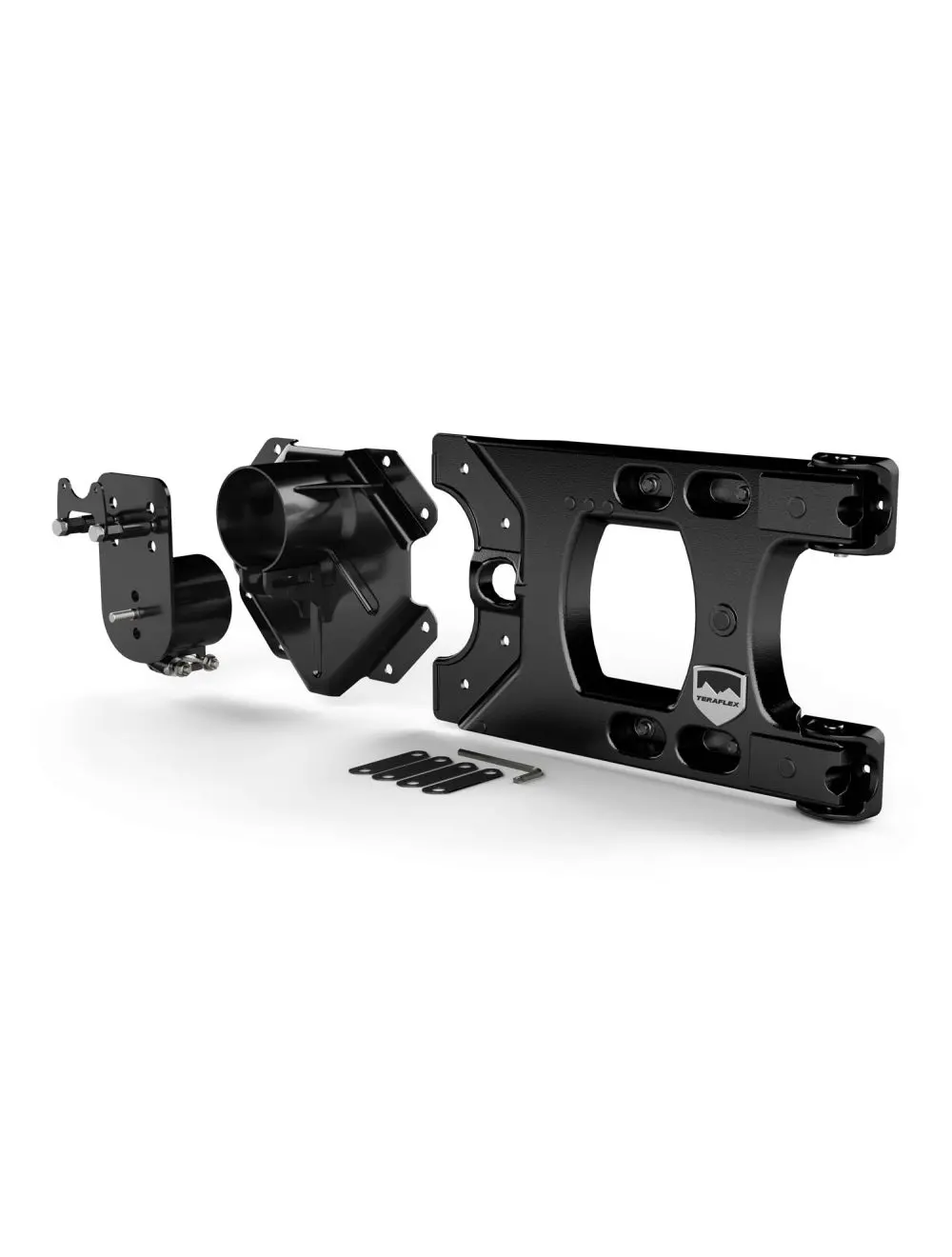 Jk: Alpha Hd Hinged Spare Tire Carrier & Adjustable Spare Tire Mount Kit – 5X5" 4838150 1