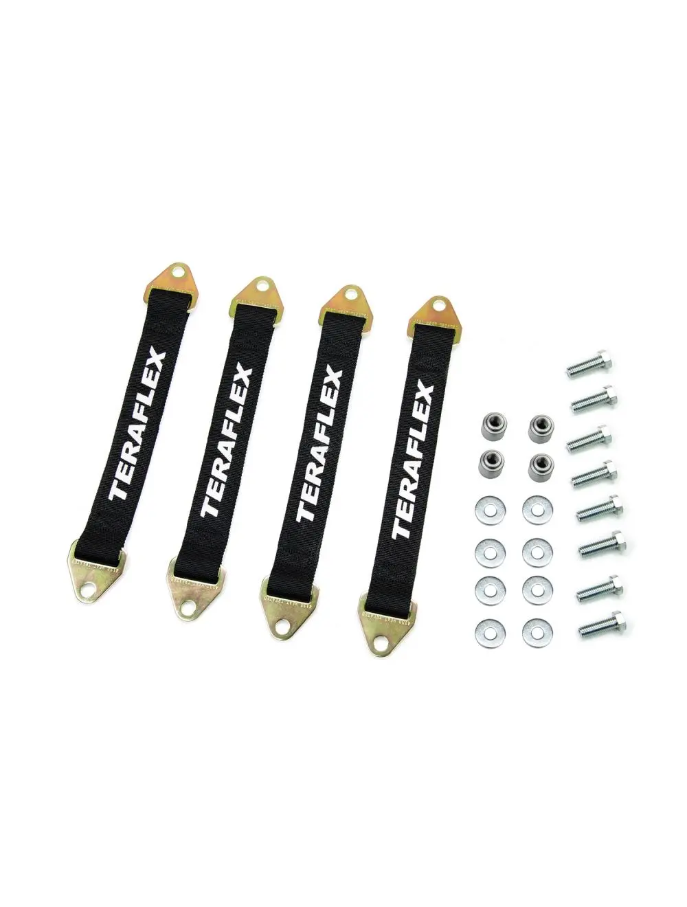 Jk: Suspension Limit Strap Kit – 15.125" Front & 13.5" Rear (3-4" Lift) 4853100 1