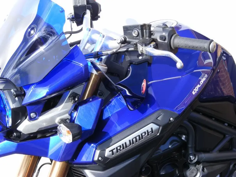 Triumph Tiger 1200 Explorer 12-2015 & Xc 13-2015 Light Tint Wind Deflectors By Powerbronze 1