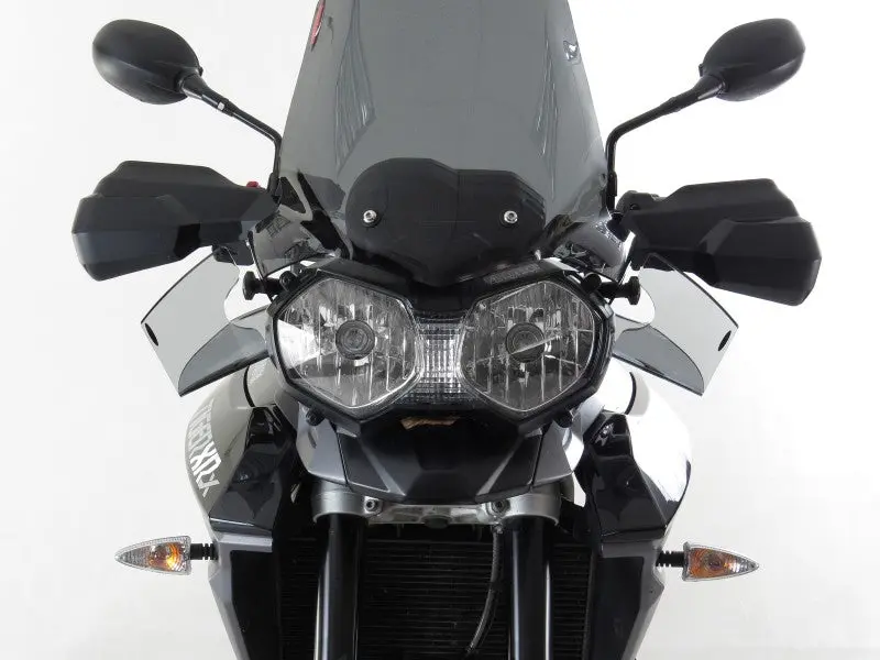 Triumph 800 & Xc 11-2017 & Xcx 15-2017 Light Tint  Wind Deflectors By Powerbronze 1