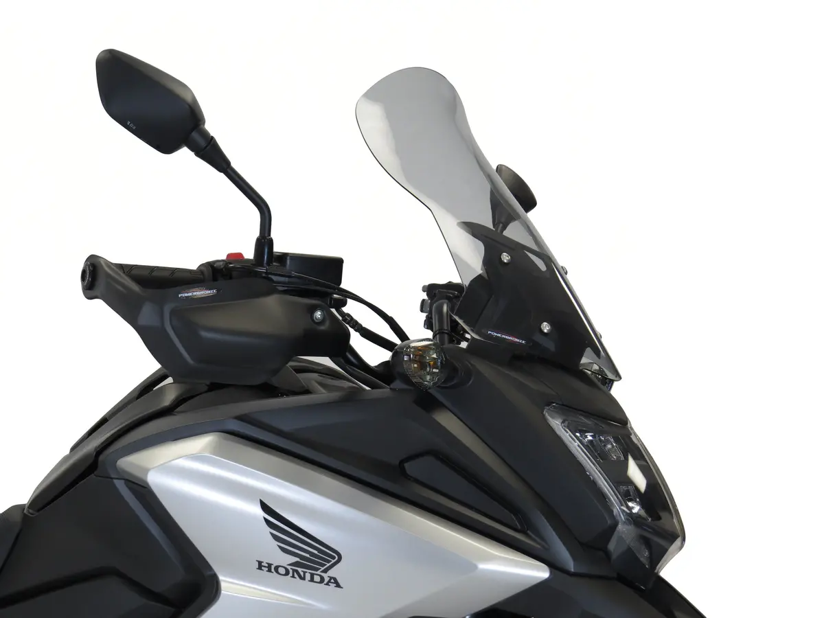 Fits Honda Nc750x  16-2020 Light Tint 450Mm Flip/Tall Screen Powerbronze. 1