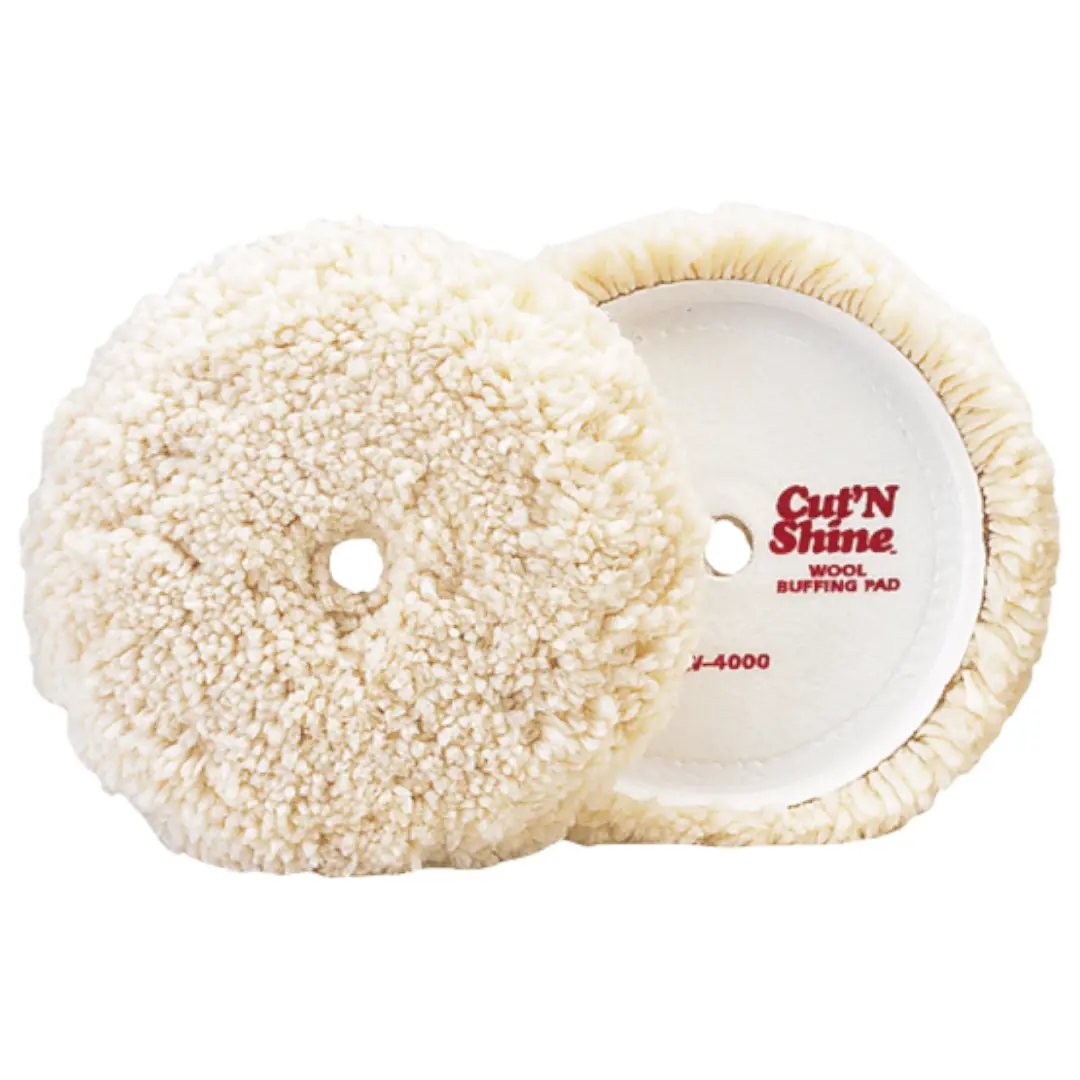 Meguiars Cut N Shine Wool Pad 8 Inch 1
