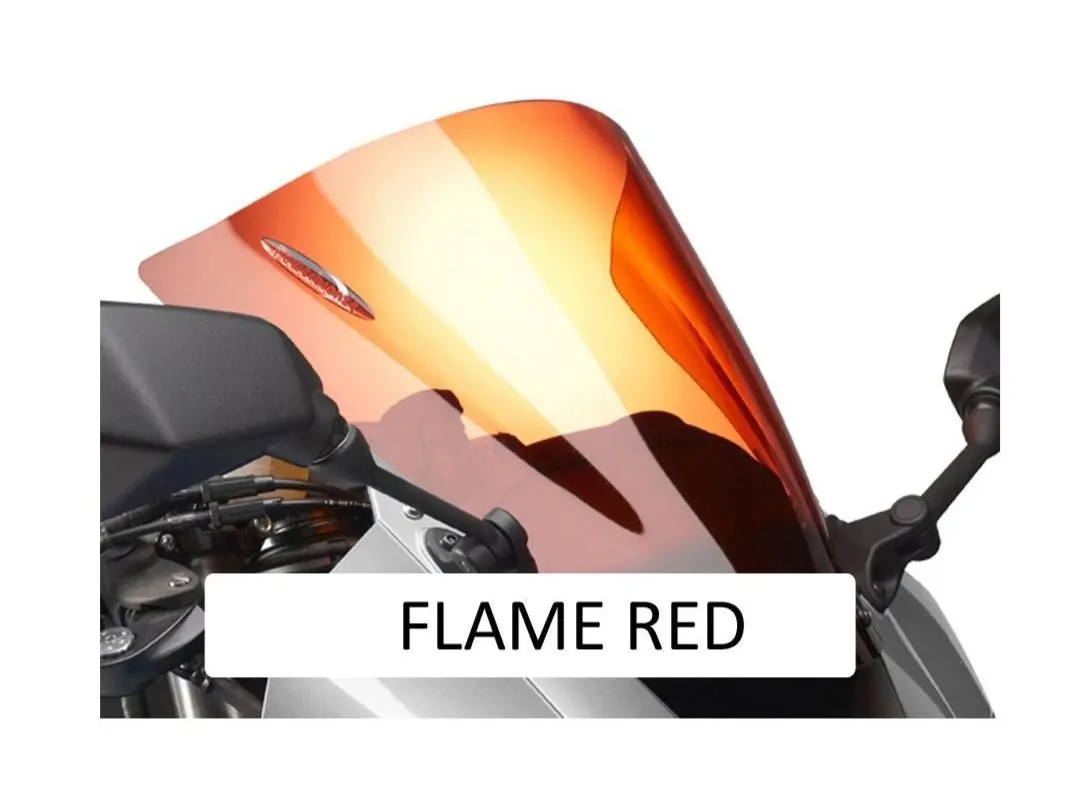 Ducati Panigale V2  20-2024  Flame Red Tint Double Bubble Screen By Powerbronze 1