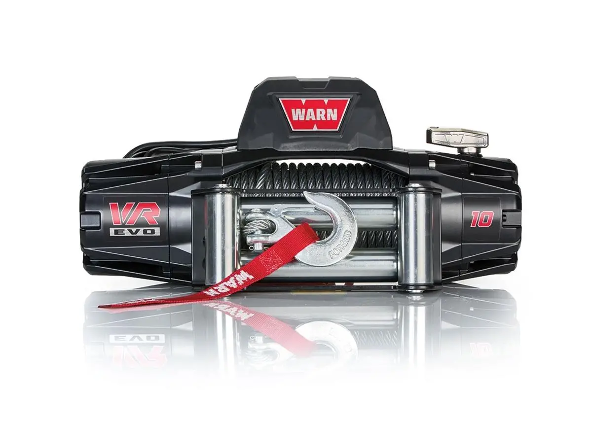 Warn Vr Evo 10 Winch With Steel Rope - 103252 2