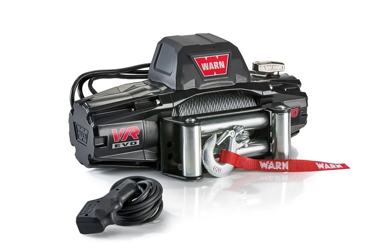 Warn Vr Evo 10 Winch With Steel Rope - 103252 1