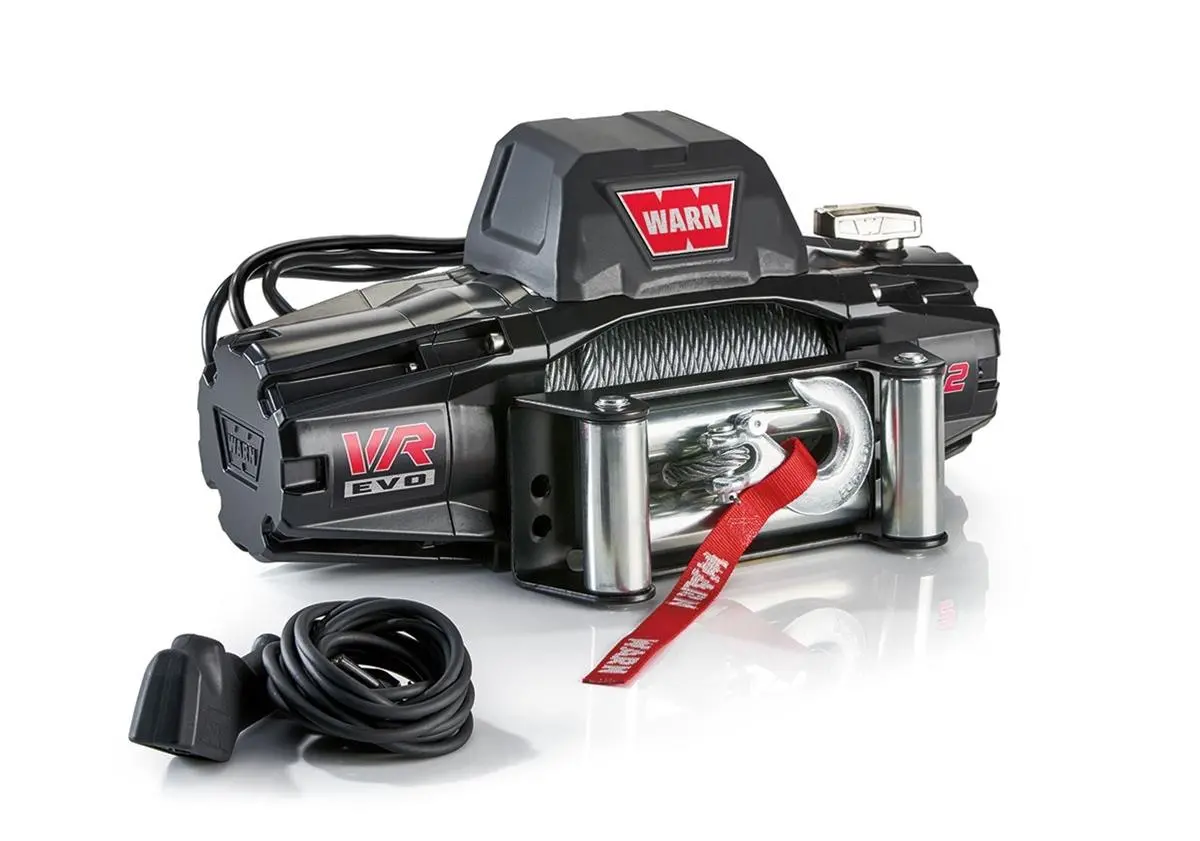 Warn Vr Evo 12 Winch With Steel Rope - 103254 1