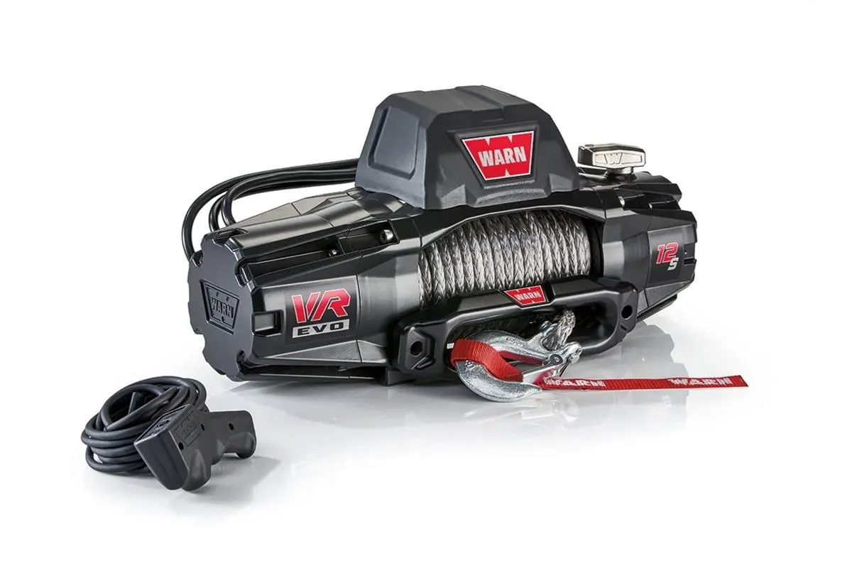 Warn Vr Evo 12-S Winch With Synthetic Rope - 103255 1