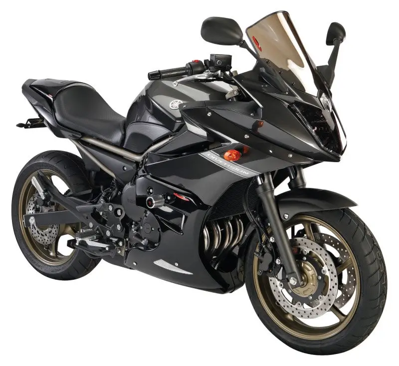 Yamaha Xj6 Diversion 09-2014 Fairing Lowers Gloss Black & Silver Mesh By Powerbronze Rrp £250 Mbb 1