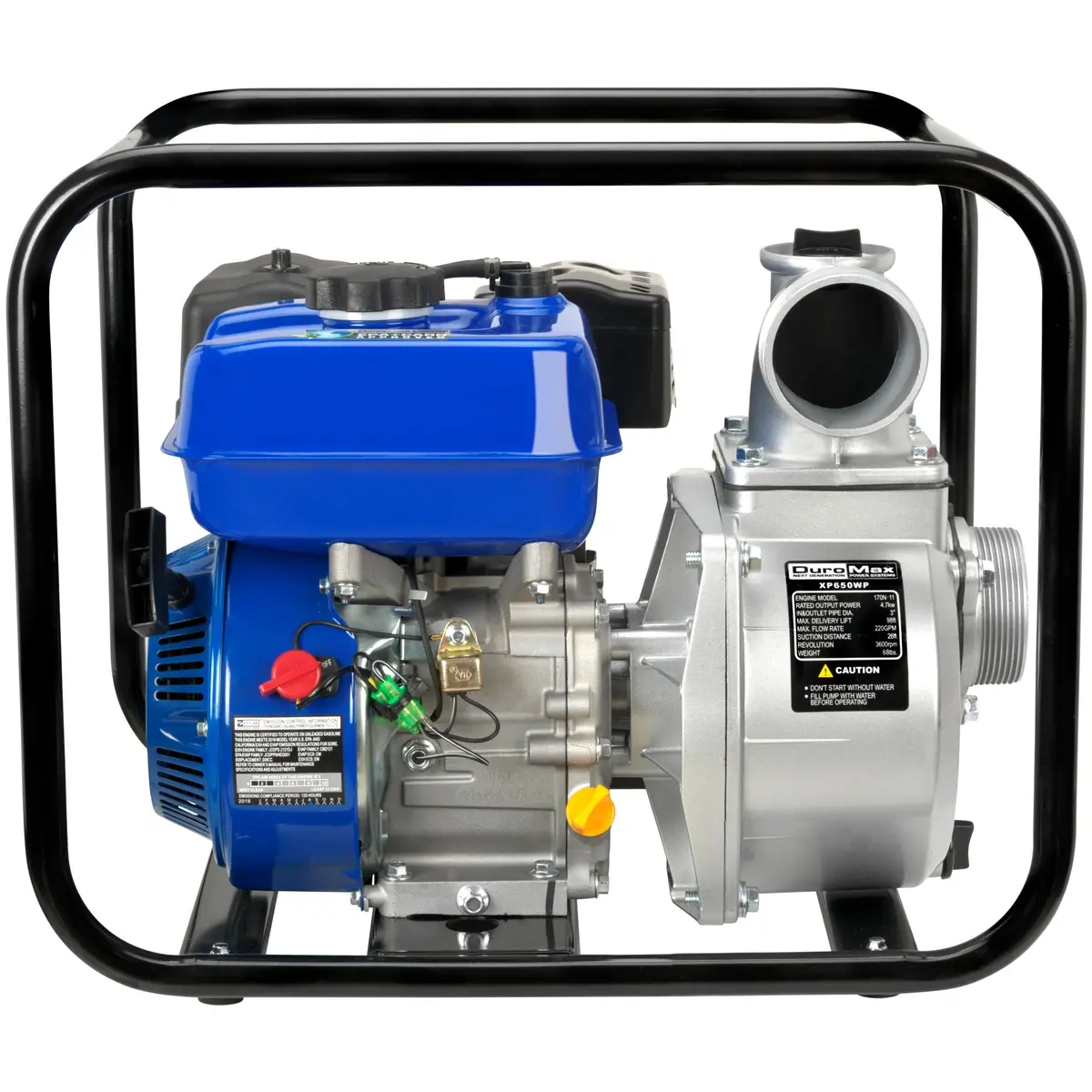 208Cc 220-Gpm 3-Inch Gasoline Engine Portable Water Pump 2