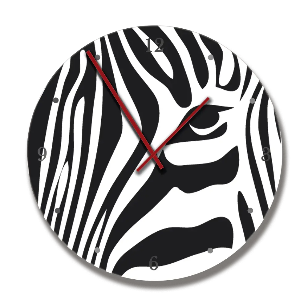 Printwildclock With Hph Zebra 1