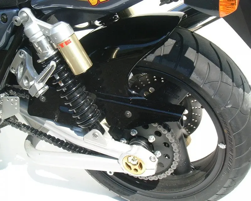 Kawasaki Zrx1200r & S  2001-2005  Gloss Black Rear Hugger By Powerbronze Rrp £139 1