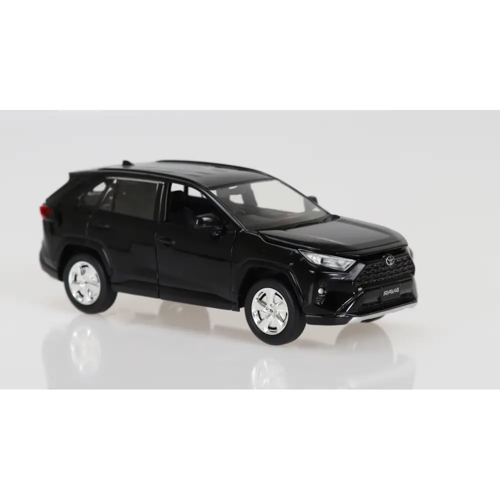 Toyota Rav4 L&S Black Diecast Model Car 1:24 Scale (Approx. 18–20Cm) Collectible 1