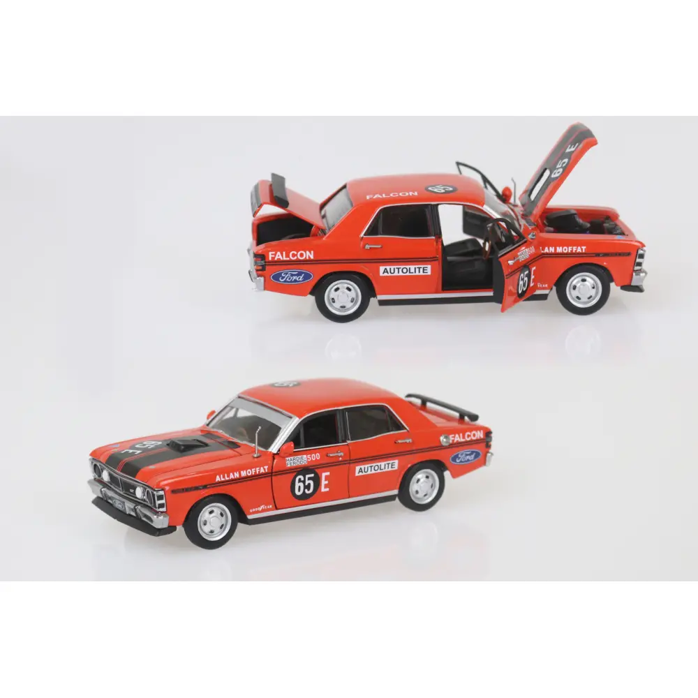 Ford Falcon Xy Gtho #65E Racing Red Diecast Model Car 1:32 Scale (Approx. 14–15Cm) Collectible 2