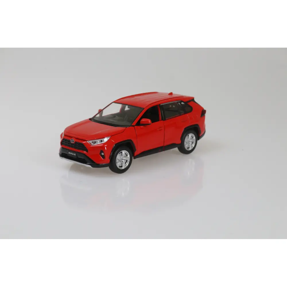 Toyota Rav4 L&S Red Diecast Model Car 1:24 Scale (Approx. 18–20Cm) Collectible 1